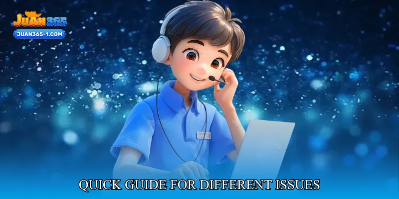 Juan365 Contact: Quick Guide for Different Issues