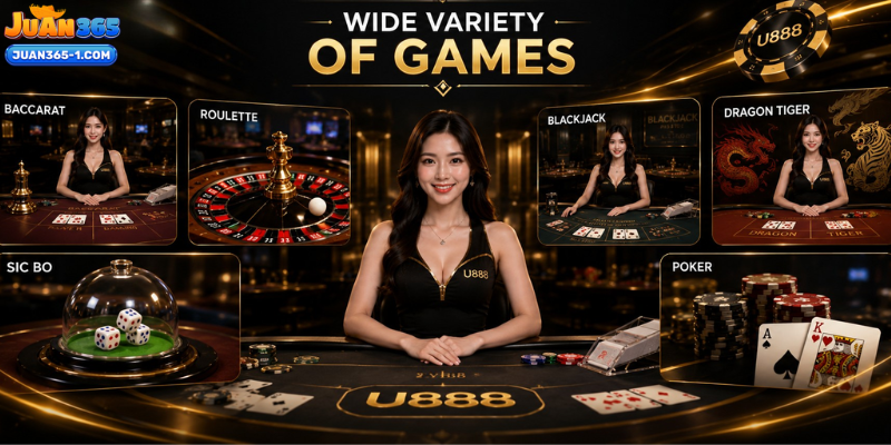 Wide Variety of Games